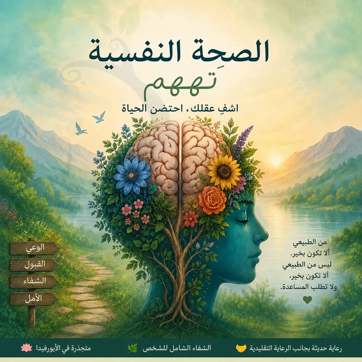 النهج الأيورفيدي للصحة النفسية والأمراض النفسية الخطيرة — رعاية تكاملية إلى جانب الطب النفسي في كيرلا